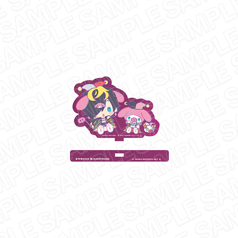 『ヒプノシスマイク SANRIO NAKAYOKU EDIT』ラメ入りアクリルスタンド 四十物 十四 × マイメロディ